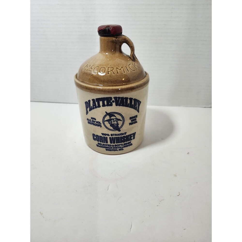 Platte valley corn whiskey jug McCormick